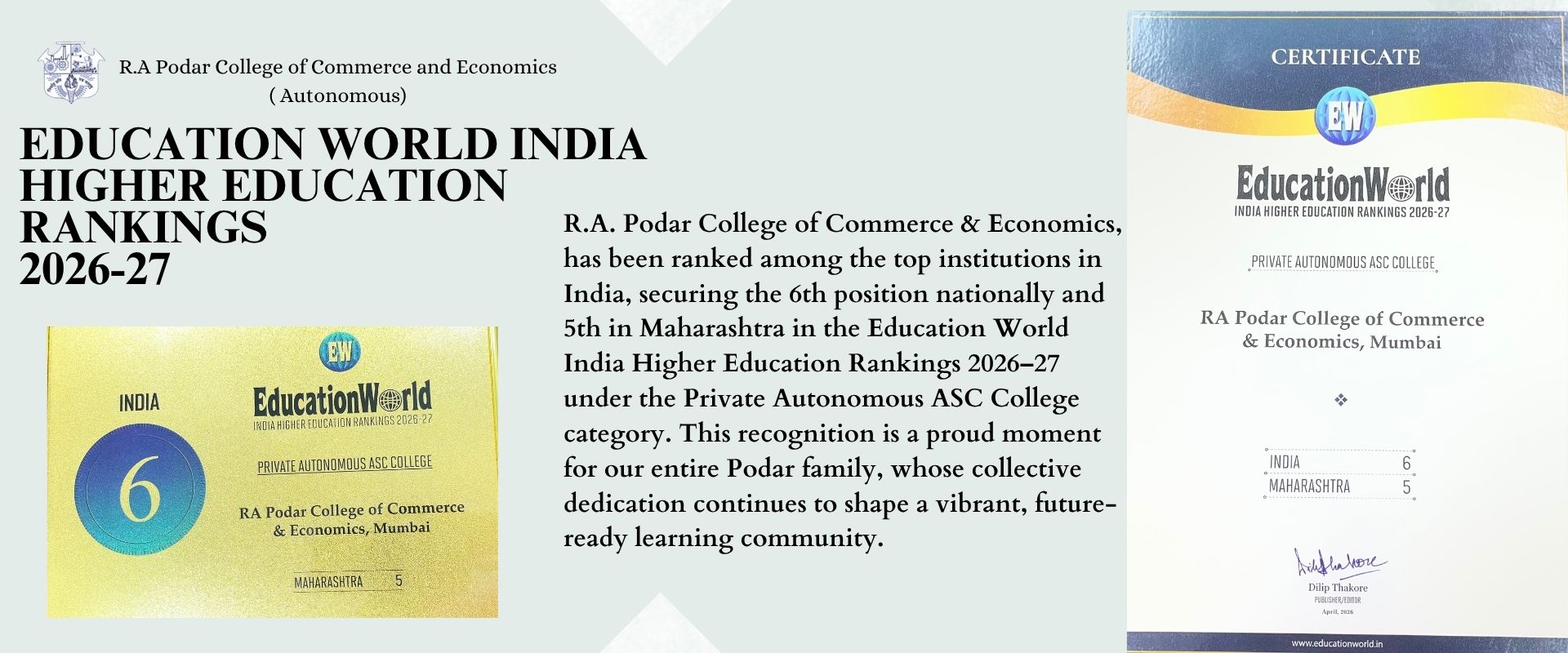 R.A. Podar College